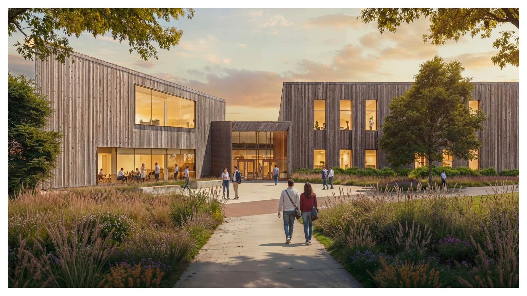 Smokies-inspired architectural rendering