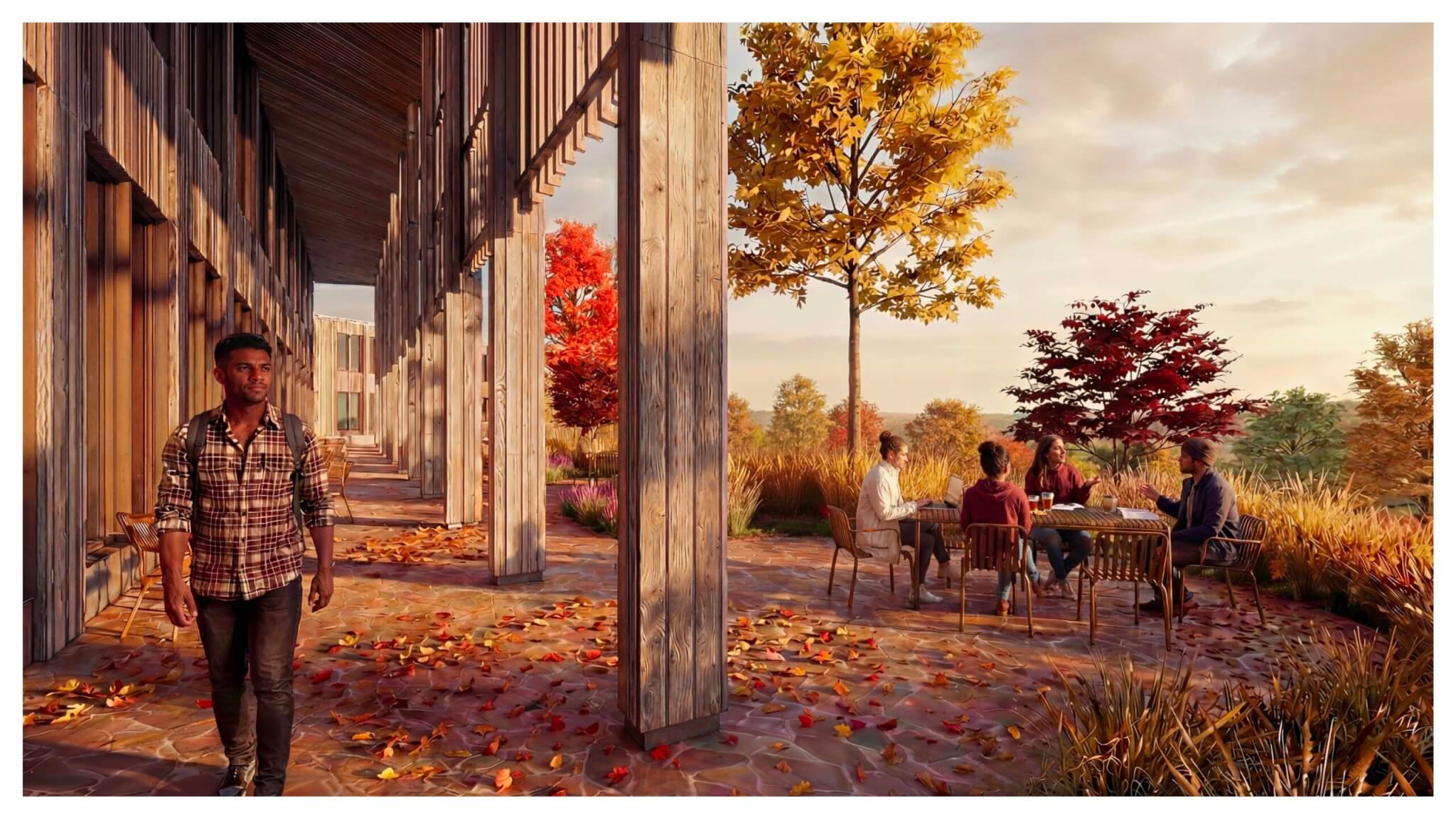 Porches and portals architectural rendering